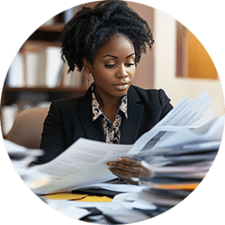 lady-working-through-stack-of-papers