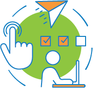 Icon for easy of use.