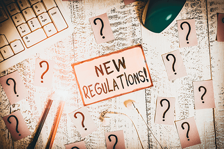 New regulations coming